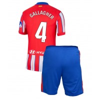 Atletico Madrid Conor Gallagher #4 Replica Home Minikit 2024-25 Short Sleeve (+ pants)